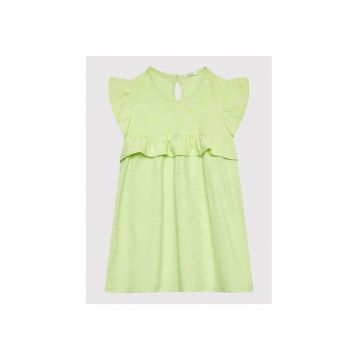 Rochie fete -  300127339 - Bumbac - Verde - Verde