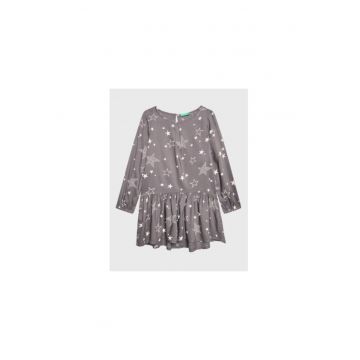 Rochie fete -  301238744 - Viscoza - Gri