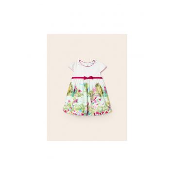Rochie fete -  302066476 - Bumbac - Alb
