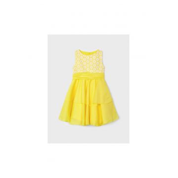 Rochie fete -  302076208 - Poliester - Galben