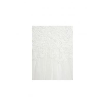 Rochie fete -  303817886 - Poliester - Alb