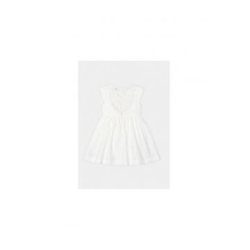 Rochie fete -  304013577 - Viscoza/Poliester - Alb