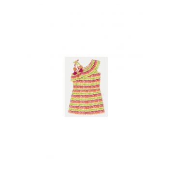 Rochie fete -  304140945 - Bumbac - 122 CM - Multicolor
