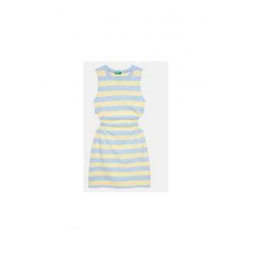 Rochie fete -  304190933 - Bumbac - 160 CM - Albastru