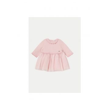 Rochie fete -  304311284 - Poliester/Viscoza/Poliamida - Roz
