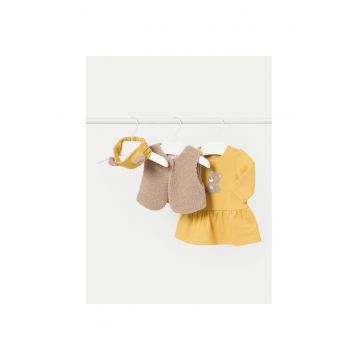 Rochie fete -  304311314 - Bumbac - Galben