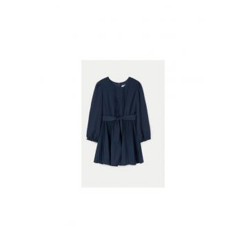 Rochie fete -  304323584 - Poliester - Albastru