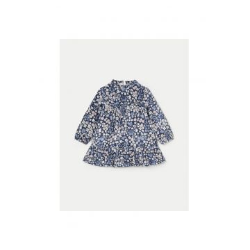 Rochie fete -  304324529 - Poliester - Albastru - Albastru