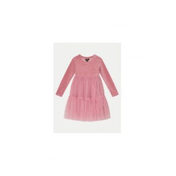 Rochie fete -  304548512 - Bumbac/Poliester - Roz