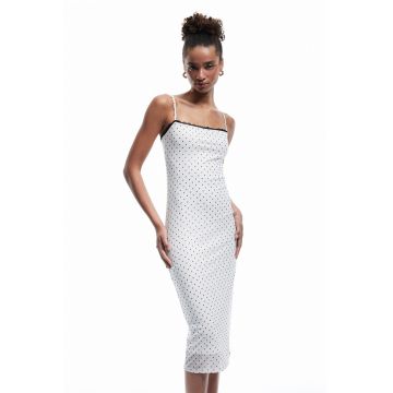 Rochie midi cu buline