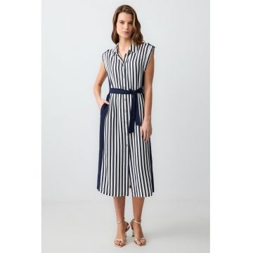 Rochie-camasa din amestec de in