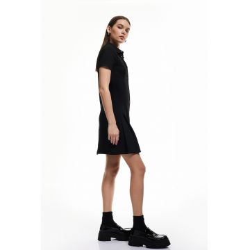 Rochie-camasa mini cu pliuri