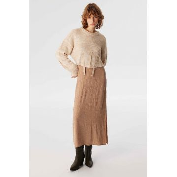 Rochie cu maneci lungi si model 2 in 1