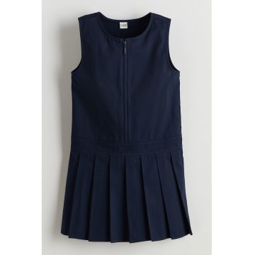 Rochie cu pliuri - fara maneci