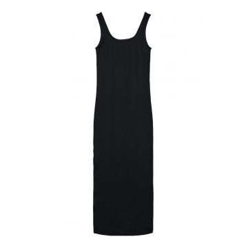 Rochie dama  10325601 - Bumbac/Elastan - Negru