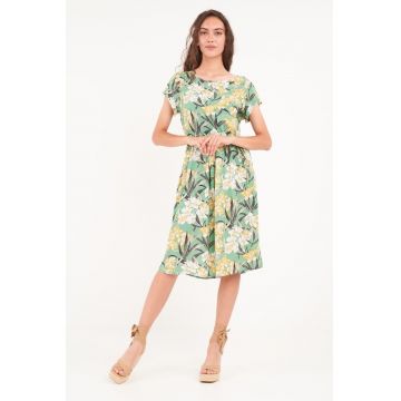Rochie dama cu imprimeu floral