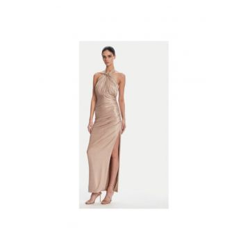 Rochie dama  FQ25SD3002W798T4 - Poliester - Auriu