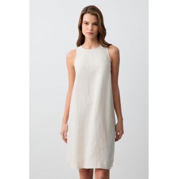 Rochie de in cu croiala in A