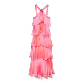 Rochie de seara dama  10295237 - Sintetic - L INTL - Roz