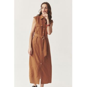 Rochie din amestec de lyocell si in