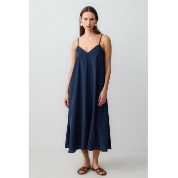Rochie din amestec de modal cu decolteu in V