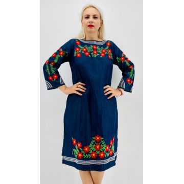 Rochie din Denim traditionala Martina