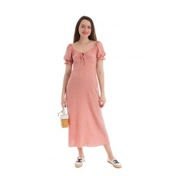 Rochie din jerseu cu buline Rafaela