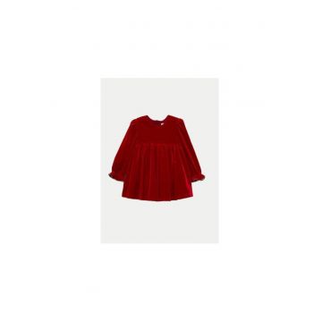 Rochie eleganta 5513 Rosu Regular Fit - Poliester - 12 luni