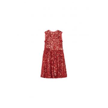 Rochie fete  48U9CV02Y - Poliester/Elastan - Rosu