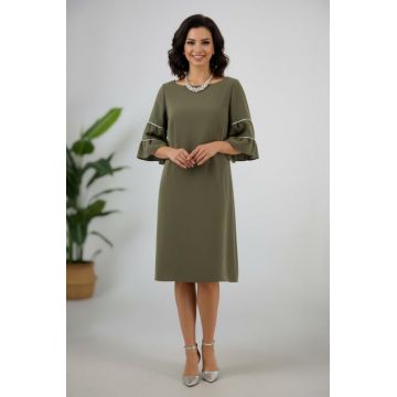 Rochie kaki Alesia