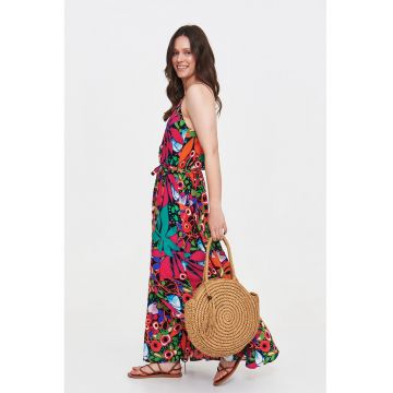 Rochie lunga cu imprimeu floral