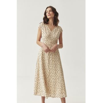 Rochie maxi cu croiala evazata