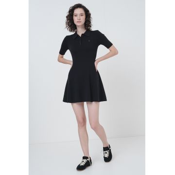 Rochie polo slim fit din bumbac