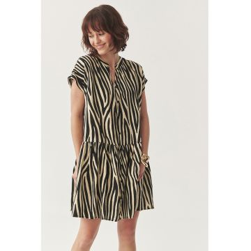 Rochie scurta cu animal print
