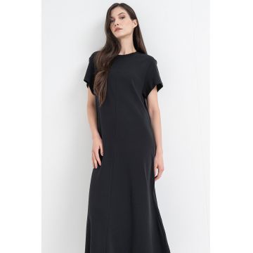 Rochie-tricou midi relaxed fit