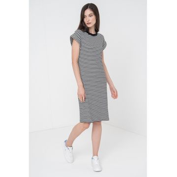 Rochie-tricou midi
