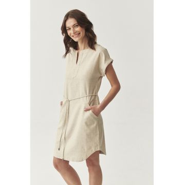 Rochie-tunica din amestec de in