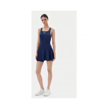 Rochie -  bleumarin - 85% poliester - 15% elastan