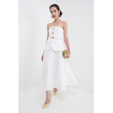 Rochie cu croiala in A - fara maneci