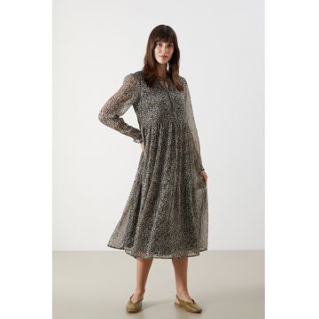 Rochie cu imprimeu floral pentru gravide