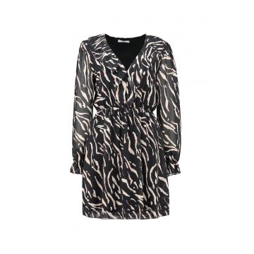 Rochie cu imprimeu zebra