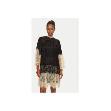 Rochie Dama -  304891380 - Poliamida - Bej