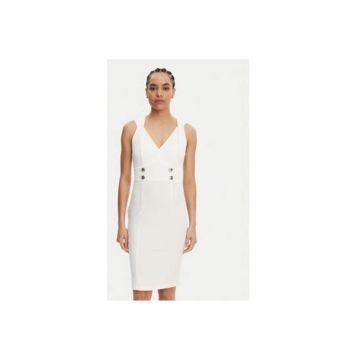 Rochie dama  CFC0019924002 - Poliester - Alb