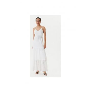 Rochie de vara dama  242-ROUBI - Poliester - Alb