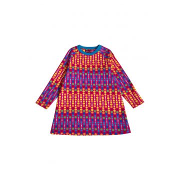 Rochie dreapta cu buline