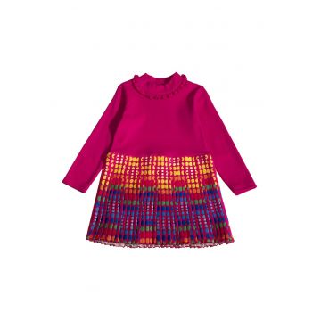 Rochie dreapta cu pliuri