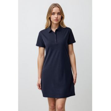 Rochie dreapta scurta din amestec de bumbac