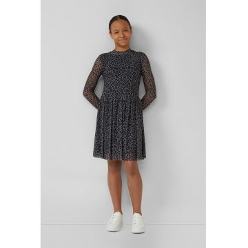 Rochie evazata cu animal print