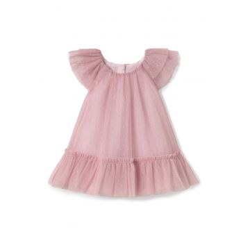 Rochie fete  1850 - Poliester - Roz