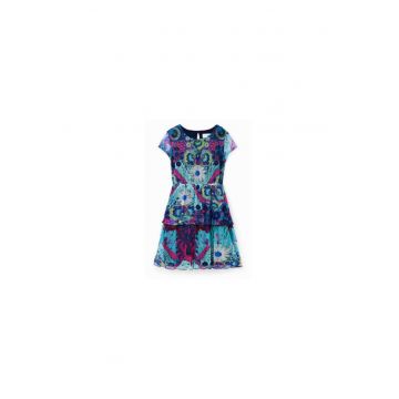 Rochie fete -  302007325 - Viscoza - 110-116 CM - Multicolor